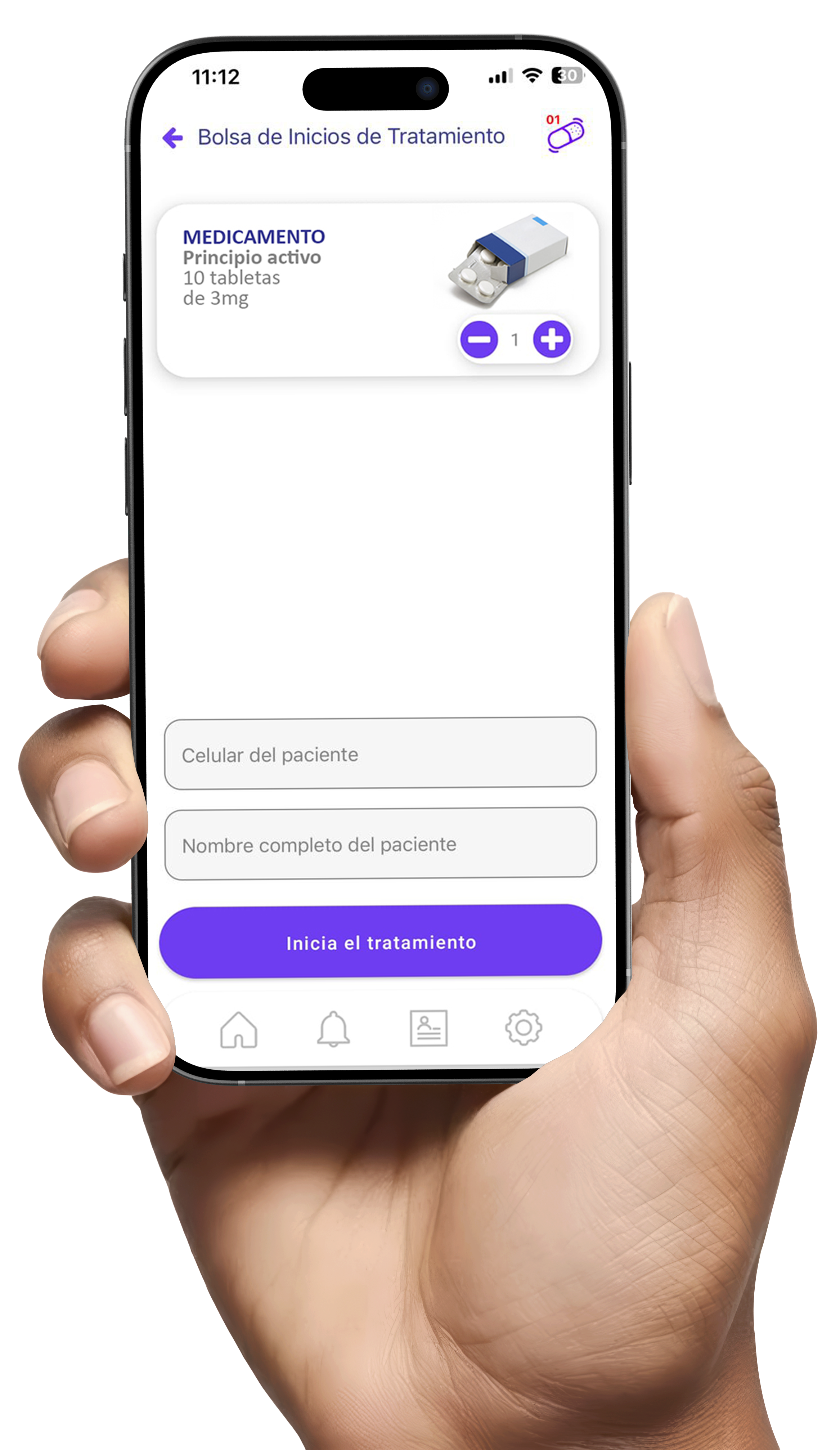 Mobile App in Hand